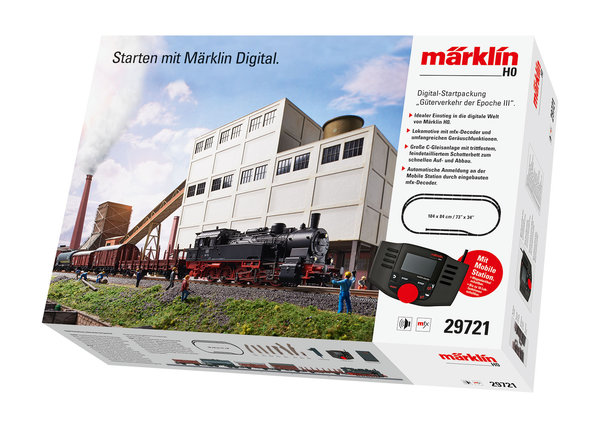 Märklin 29721 Digital-Startpackung Güterverkehr der Epoche III