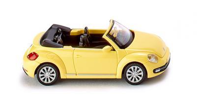 Wiking 002801 VW The Beetle Cabriolet saturn-yellow