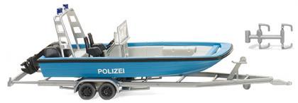 Wiking 009545 Polizei Mehrzweckboot MZB 72 Lehmar