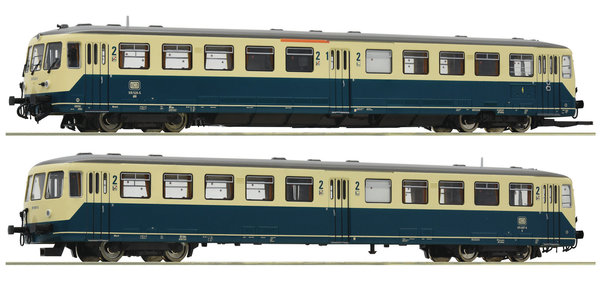 Roco 72082 Akkutriebwagen BR 515 mit Steuerwagen der Deutschen Bundesbahn