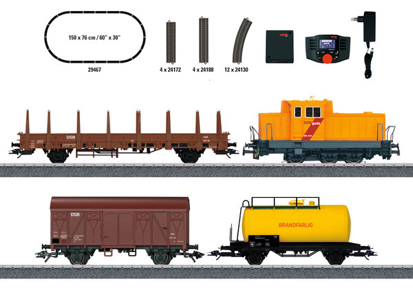 Märklin 29467 Digital-Startpackung Dänischer Güterzug