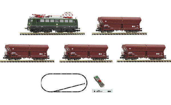 Fleischmann 931895 z21 start Digitalset Elektrolok BR 140 mit Güterzug der DB