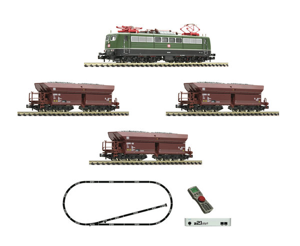Fleischmann 931896 z21 start Digitalset Elektrolok BR 151 mit Güterzug der DB