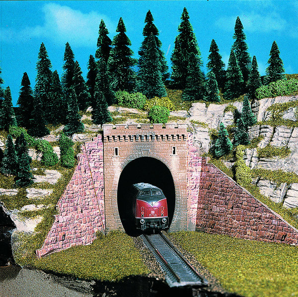 Vollmer 42501 Tunnelportal eingleisig 2 Stück