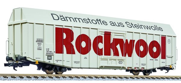 Liliput 235814 Großraumgüterwagen Hbbks Rockwool der DB