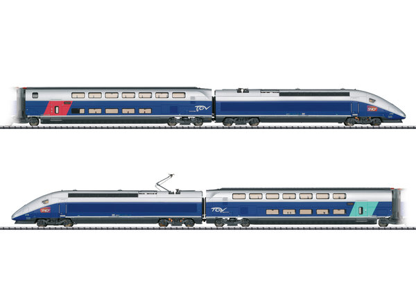 Trix 22381 Hochgeschwindigkeitszug TGV Euroduplex