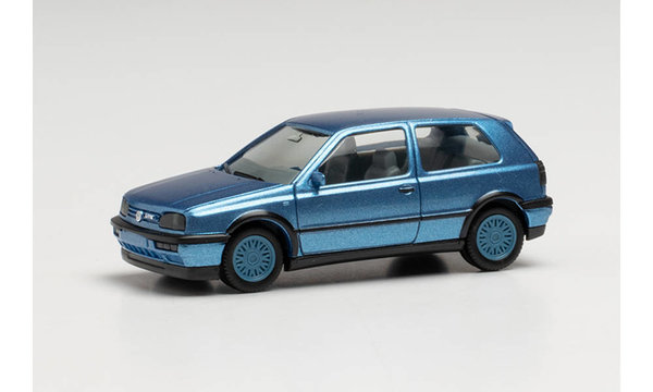 Herpa 034074-002 VW Golf III VR6 blaumetallic