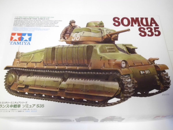 Tamiya 35344 Französicher SOMUA S35 Mittlerer Panzer