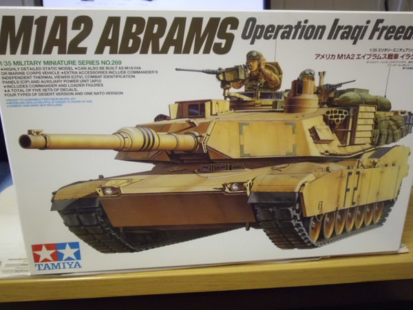 Tamiya 35269 US Kampfpanzer M1A2 Abrams Iraqi Freedom