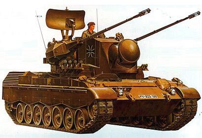 Tamiya 35099 Flak-Panzer Gepard Bundeswehr