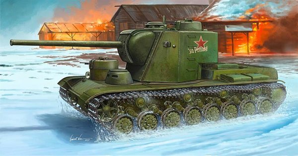 Trumpeter 05552 Russischer KV-5 Super Heavy Tank