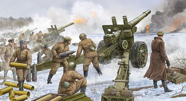 Trumpeter 02315 Soviet 152 mm Howitzer Gun M1937(ML-20)