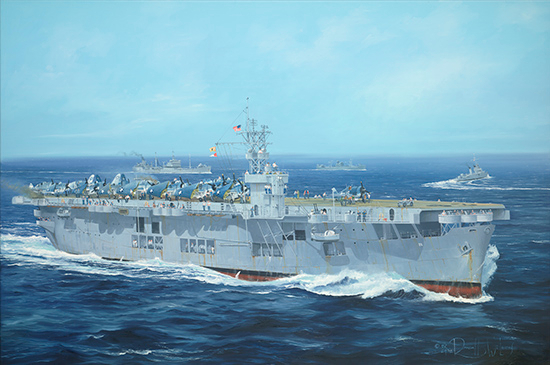 Trumpeter 05369 1/350 USS CVE-26 Sangamon