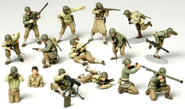 Tamiya 32513 Figuren-Set US Infanterie