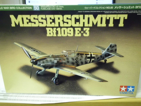 Tamiya 60750 Messerschmitt Bf109E-3