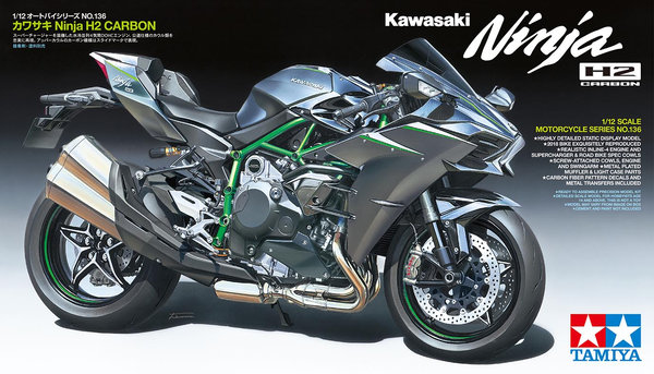 Tamiya 14136 Kawasaki Ninja H2 Carbon