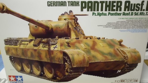 Tamiya 35345 Deutscher Panzerkampfwagen Panther Ausf. D Sd.Kfz. 171