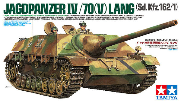 Tamiya 35340 Deutscher Jagdpanzer IV/70 (V) Lang
