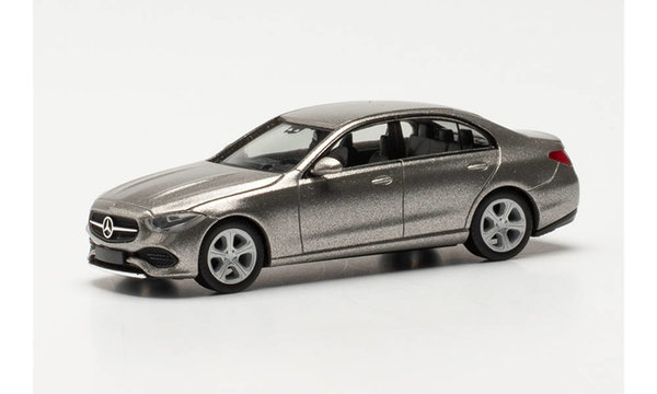 Herpa 430913 Mercedes-Benz C-Klasse Limousine mojavesilber-metallic
