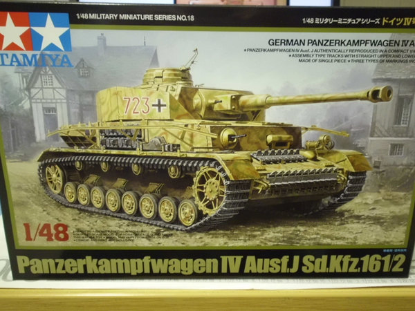 Tamiya 32518 Deutscher Panzerkampfwagen IV Ausf.J