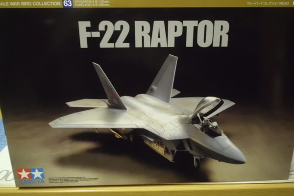 Tamiya 60763 Lockhhed F-22 Raptor