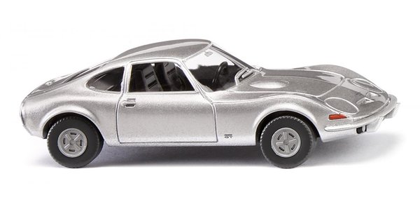 Wiking 080410 Opel GT silber-metallic