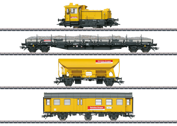 Märklin 26621 Zugpackung "Bahnbau Gruppe" mit Diesellok Köf III