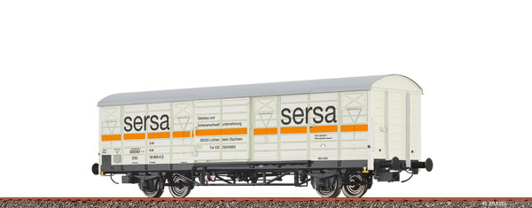 Brawa 49924 Gedeckter Güterwagen Gbs "sersa" der DR